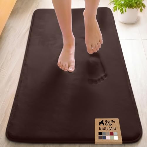 GORILLA GRIP® Memory Foam Bath Rug by GorillaGrip