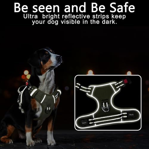 Timos Dog Harness for Large, Reflective No Pull Vest - Image 2