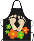 Gingham Plaid Kitchen Apron Bib Apron by Beabes
