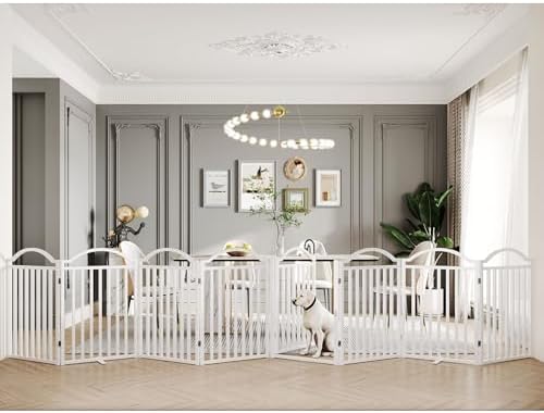BHG Metal No-Assembly Freestanding Dog Gate by BHG
