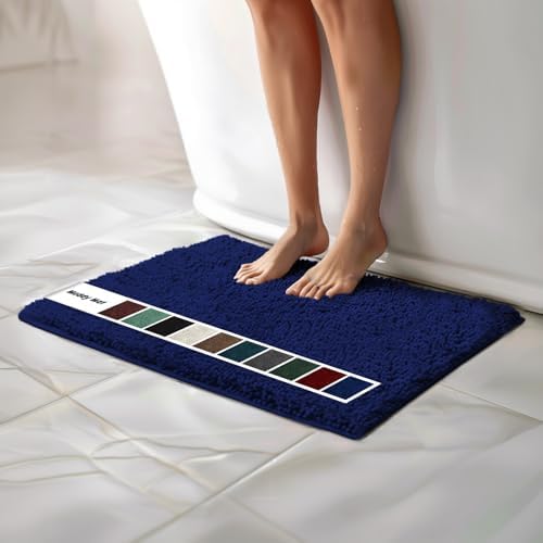 Muddy Mat® | Chenille Bathroom Rugs Quick Dry Microfiber Mats Non Slip Washable by MuddyMat%C2%AE