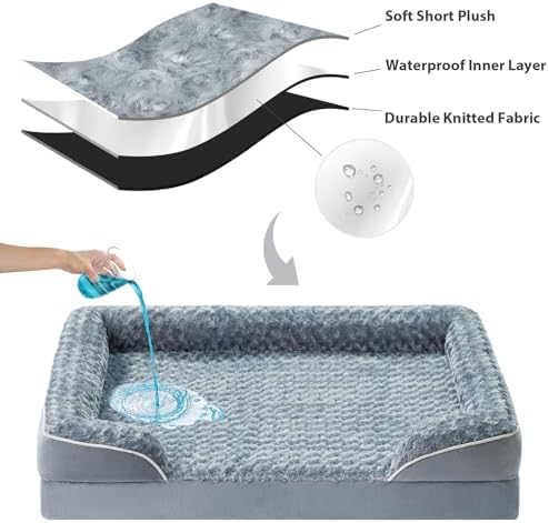 WNPETHOME Orthopedic Washable XXL Dog Bed - Image 4