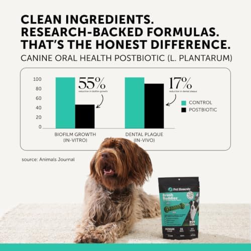 Pet Honesty Brush Buddies Vet Backed Dog Dental Chews - Image 5