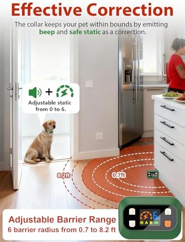 MIMOFPET Wireless Pet Barrier for Cats Dogs - Image 4
