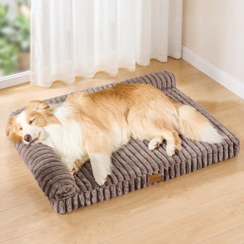 Orthopedic Medium Dog Bed Furry Pet Bed, Washable Cover 30''X20'' - Image 2