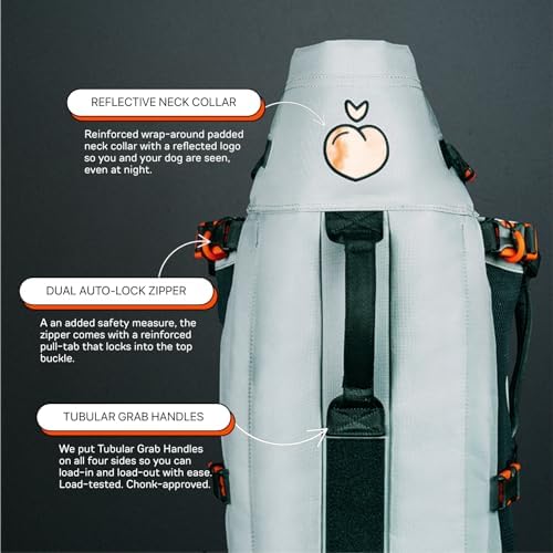 Little Chonk Maxine One Dog Backpack Carrier - Image 5