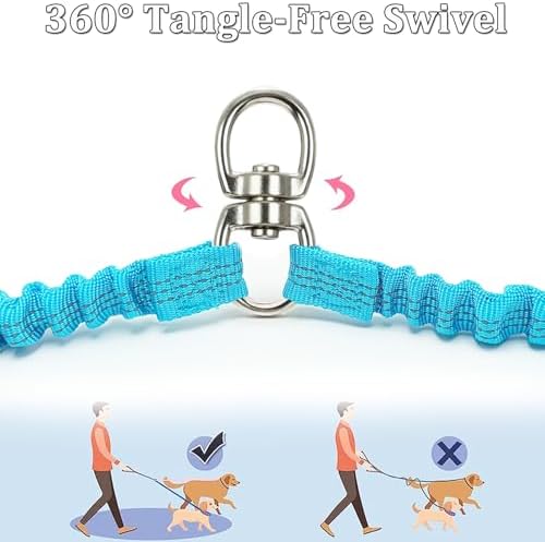 Double Dog Leash Coupler, Different Length Splitter - Image 2