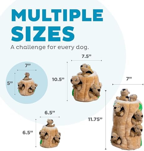 Outward Hound Hide-A-Squirrel Plush Squeaky Dog Toy - Image 5