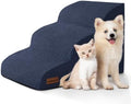 Dog Stairs and Steps for Beds Or Couches, 3-Step Pet Stairs & Steps for Small by AODISMAN