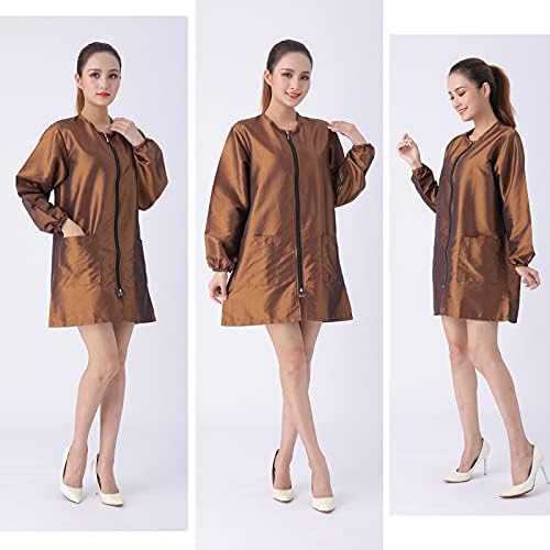 Professional Salon Smock Stylist Jacket Waterproof Hairdresser Cape Barber - Image 3