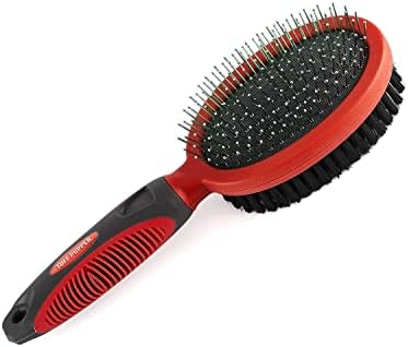Tuff Pupper Double Sided Dog Brush, Detangling Tool by TuffPupper