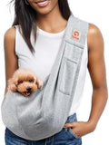Tomkas Dog Cat Carrier Sling Classic Pocket & Classic Strap by TomkasFORTHELOVEOFPALS