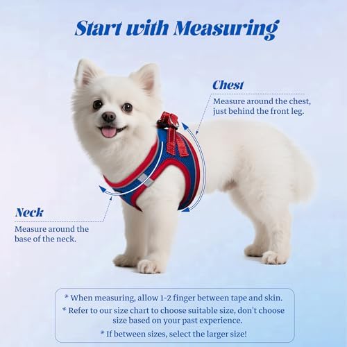 No Pull Dog Puppy Harness and Leash Set Reflective Mesh Vest Small - Image 2