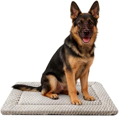 Dog Bed Mat - Reversible Dog Crate Bed Mats, Soft & Breathable Kennel Pad by Unknown