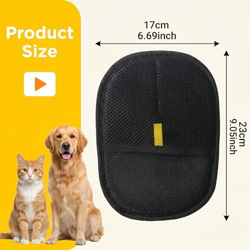 Pet Hair Removal Gloves for Dogs and Cats, Reusable pet Hair Cleaning Tool - Image 5