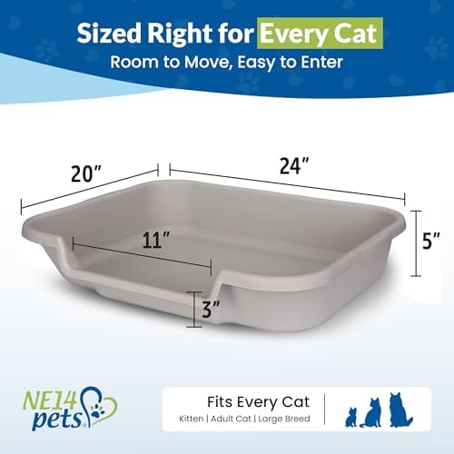 KittyGoHere Senior Cat Litter Box Large - Image 4