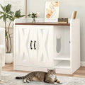 Cat Litter Box Enclosure, Hidden Litter Box Furniture by Garvee