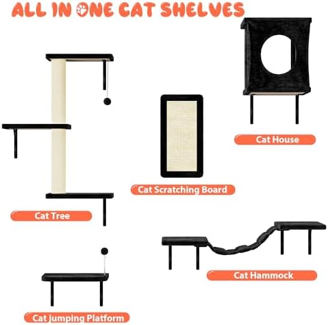 Cat Wall Shelves Set - Image 3