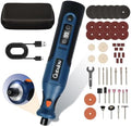 Cordless Rotary Tool Kit Mini, 7.4V 12-Speed Power USB Rechargeable by Gabujau