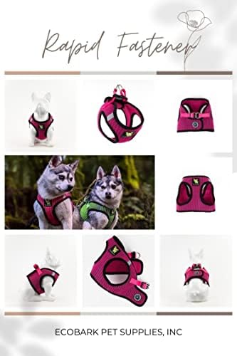 EcoBark Step in Dog Harness Reflective Soft Ultra Padded Mesh Dog Harnesses - Image 4