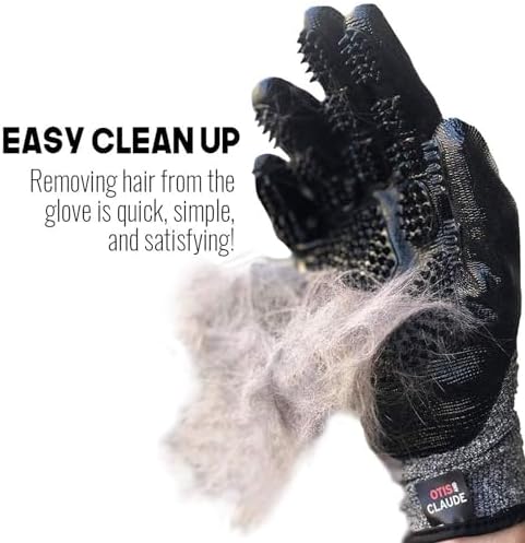 Pet Grooming Gloves for Dogs & Cats – Deshedding Brush and Bathing Mitt - Image 3