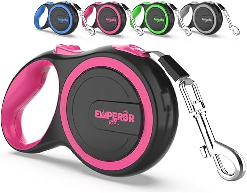 Emperor Pets Retractable Dog Leash, 26 ft by EmperorPets