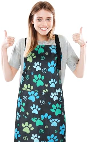 Dog Grooming Waterproof Apron by XLSXEXCL
