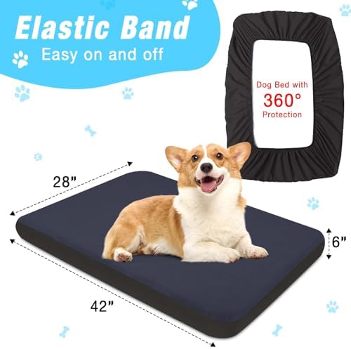 Dog Bed Covers Replacement Washable 100% Waterproof Dog Bed Sheets, Soft & - Image 5