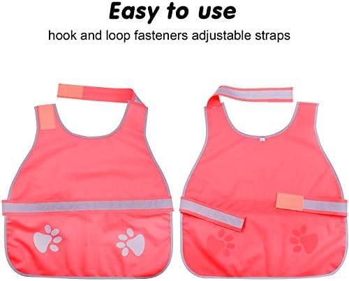 Geyoga 2 Pcs Reflective Dog Vest Adjustable Safety Vest - Image 3