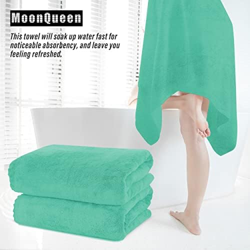 MOONQUEEN 6 Pack Premium Bath Towel Set - Image 7