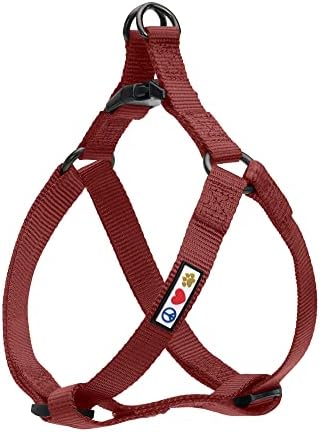 Pawtitas Solid Step-in Dog Harness – Adjustable No-Pull Vest by Pawtitas