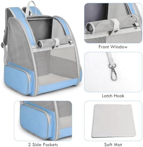 Cat Backpack Carrier, Small Dog Carrier Backpack - Image 2