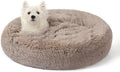 NOYAL Calming Donut Dog Bed, Hooded Cave by Noyal