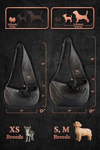 Noah & Paw Dog Carrier Sling for 3-10 lbs, Cat Carrier Bag - Image 4