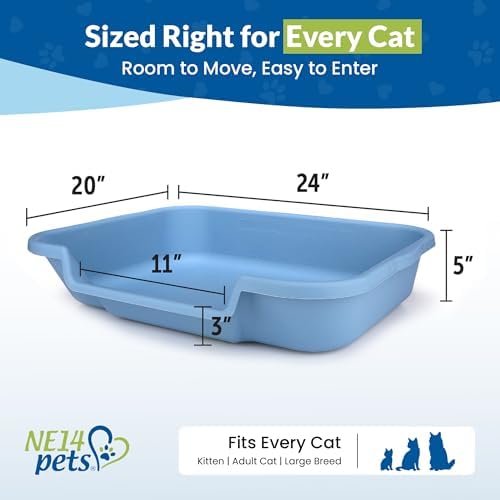 KittyGoHere Senior Cat Litter Box, Large - Image 6