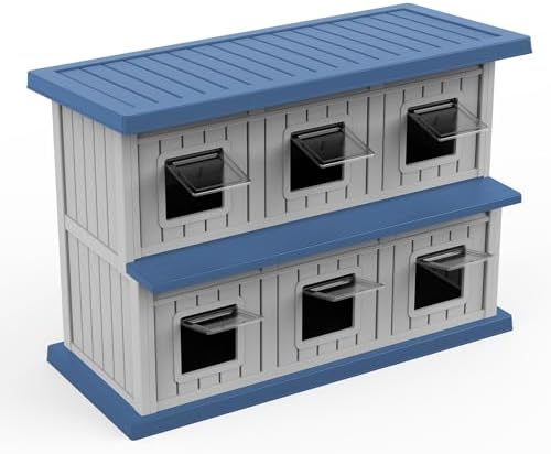DRATO Outdoor Cat House Resin Double-Decker Weatherproof Cat Shelter Large by DRATOprovidesawarmandcozy