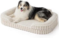 LE SURE Cute Cozy High Back Orthopedic XL Dog Bed by Lesure