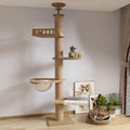 Floor to Ceiling cat Tree by Yinanroa