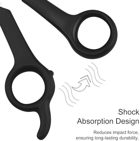 Pet Grooming Scissors Set for Body & Facial Trimming, Durable Stainless Steel - Image 6