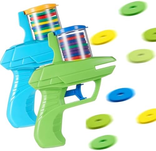 Sumind 2 Pcs Foam Disc Shooter Blasters, Light Blue by Sumind