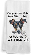 Funny Jack Russell Terrier Dog Kitchen Towels Decor, Jack Russell Terrier Dog by XNXLDYLH