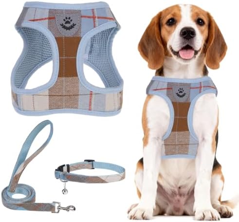 PUPTECK Dog Harness, Collar and Leash Set No Pull by PUPTECK