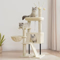 Gitelsnour Cat Tree Tower for Indoor Cats, Top Platform by Gitelnour