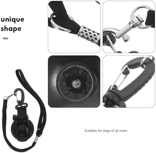 KICHOUSE Dog Bathing Suction Cup Tether Adjustable Nylon - Image 4