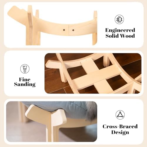 CHEERHOME PETS Elevated Cat Bed - Image 6