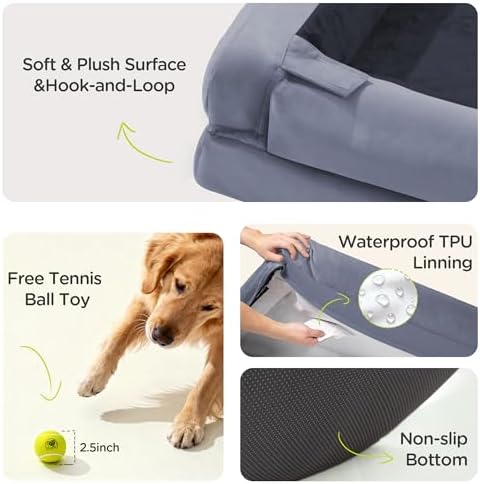 Waterproof Orthopedic Dog Bed for Extra Large Sized Dogs - Image 6