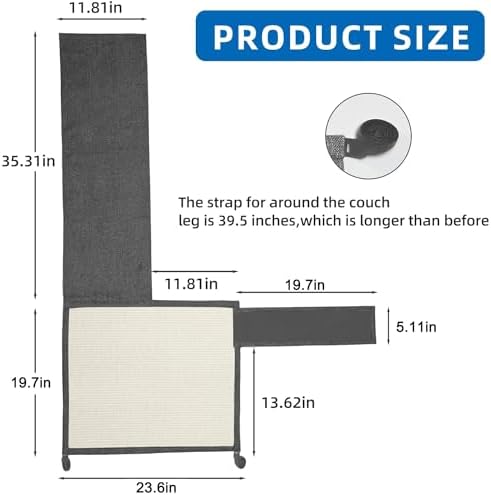 Cat Scratch Sofa Protector, Cat Scratching Couch Protector - Image 2