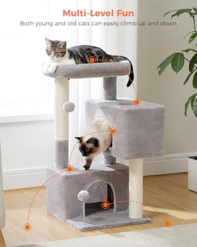Small Cat Tree for Kittens, 32 in Cat Tower - Image 6