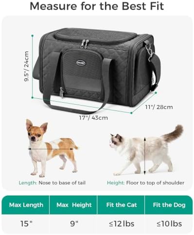Cat Carrier Airline Approved, Soft Pet Carrier - Image 2