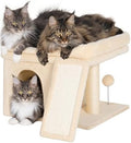 Aechonow Small Cat Tree Tower for Large Cat, Cat Bed House by Aechonow